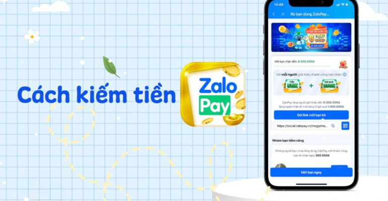 Top 4 cách kiếm tiền trên app Zalo Pay ai cũng làm được